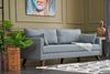 3-Sitzer-Sofa, 'Bella', 85 x 81 x 208, Blau Bild 3