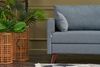 3-Sitzer-Sofa, 'Bella', 85 x 81 x 208, Blau Bild 5