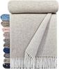 Wolldecke Merinowolldecke Plaid "Faro" Merinowolle-Kaschmir-Mix 140 x 200 cm, STTS Bild 5