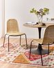 Esszimmerstuhl 2er Set ROXTON Rattan Naturfarben Bild 3