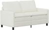 vidaXL Sofa Set 2 pcs Creme Polyester 3417096 Bild 4