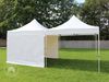 4m Regenrinne für Faltpavillons PREMIUM und PROFESSIONAL, PVC-beschichtet, weiß Bild 4