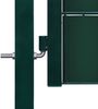 vidaXL Gartentor aus PVC und Stahl 100 x 164 cm Grün 145230 Bild 3