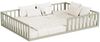Bodenbett aus Metall Minno Greige 205 x 145 cm ohne Matratze Vitalispa Bild 5
