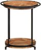 vidaXL Beistelltisch Ø55x60 cm Massivholz Akazie 4013512 Bild 2