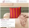 Bilderdepot24 Dekokissen drinnen Kissenhülle/ Sofakissen/ Zierkissen pink Muster Pop Art, Bezug mit / ohne Füllung Zierkissen Outdoor Sofa Bett Bild 2