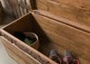 Truhe Akazie 80x40x40 natur lackiert BARK #123 Bild 5