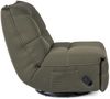 Drehsessel Gitta Stoff mit Relax-Funktion, modern, waldgrün, drehbar und schaukelnd Bild 4