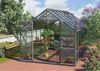 Vitavia 'Mars 11500' Gewächshaus, Aluminium, Schwarz, 3 mm ESG, 11,5 m² Bild 4