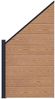 vidaXL zaunset 95 x 180 cm WPC und Aluminium Braun 42039061 Bild 3