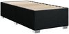 vidaXL Bettgestell ohne Matratze Schwarz 90x190 cm Stoff 3284438 Bild 3