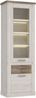 FORTE Duro Vitrine, Holzwerkstoff, Weiß/Beige/Braun, 71,4 x 212 x 41,3 cm Bild 5