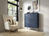 AX LIVING Große Kommode Domiti MK104 104 cm Modern in Dunkelblau Bild 2