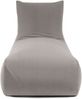Sitzsack ‘Sunbed‘, Bezugstoff - Colorin, 100% Olefin, White grey, 80x180x70 cm cm. Bild 2
