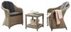 Destiny Balkonset MALAGA MERANO, 2x Sessel, 1x Tisch 46 x 46 cm Bild 4