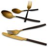 ECHTWERK Besteck-Set Tafelbesteck "Positano Due", 20tlg (20-tlg), 4 Personen, Edelstahl 18/10, PVD-Beschichtung Bild 3