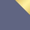 Kleiderschrank Bado II, mit Frontspiegel, Farbe: Blau / Blau + Gold Bild 5