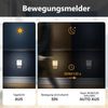 Qualra LED Nachtlicht Nachtlicht Steckdose Bewegungsmelder 10-100% Helligkeit, Dämmerungssensor für Kinderzimmer Wohnzimmer Garage Bad Bild 4