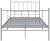 vidaXL Bett Grau Metall 120x200 cm [324954] Bild 4