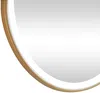 Vente-unique - NUMEA Badzubehör Glas Gold - B 3,5 cm x H 80 cm x L 80 cm Bild 4