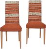 Polsterstuhl 2er Set – Buche Massivholz & Stoffbezug Terra – modern & gemütlich Bild 2