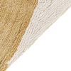 Kinderteppich Baumwolle beige rosa 140 x 200 cm Regenbogenmuster Kurzflor TATARLI Bild 4