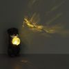 2er Set LED Solarleuchte, Hund mit Glaskugel, grau, H 29 cm Bild 5