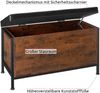 tectake Sitzhocker Sitztruhe, Industrial Style Bild 4