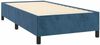 vidaXL Bettgestell ohne Matratze Dunkelblau 90x190 cm Samt 347298 Bild 4