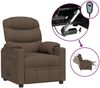 vidaXL Relaxsessel Elektrisch Braun Stoff 3143495 Bild 2