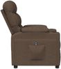 vidaXL Relaxsessel Elektrisch Braun Stoff 3143495 Bild 5