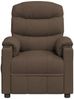 vidaXL Relaxsessel Elektrisch Braun Stoff 3143495 Bild 4