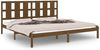 vidaXL Massivholzbett Honigbraun Kiefer 200x200 cm [3105623] Bild 2