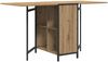 vidaXL Esstisch 144 x 60 x 75 cm Holzwerkstoff Artisan-Eiche 8006070 Bild 2
