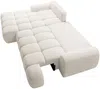 Vente-unique - FARNETA Sofa Stoff Beige - B 177 cm x H 86 cm x L 280 cm Bild 4