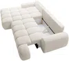 Vente-unique - FARNETA Sofa Stoff Beige - B 177 cm x H 86 cm x L 280 cm Bild 5