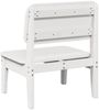 vidaXL Gartenstuhl Weiß 60x52,5x72 cm Massivholz Kiefer 859318 Bild 5