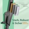 Sekey Sonnenschirm ∅ 220/270/350 cm Gartenschirm mit Kurbel Marktschirm Neigbar, LxB: 270,00x271,00 cm, Sonnenschutz UV50+, Windfest und Stabil, 100% Wasserfest Bild 3