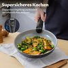 Pfannenset abnehmbaren Griffen Keramikbeschichtung Induktion 13-tlg Bild 4