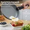 Pfannenset abnehmbaren Griffen Keramikbeschichtung Induktion 13-tlg Bild 3