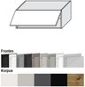 Küchenklapphängeschrank AVELLINO 90x32,5x36cm grifflos Acryl Fronten Farbe: weiß Acryl Hochglanz / weiß (AV-W4B/90) Bild 2