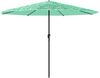 vidaXL Sonnenschirm mit Stahlmast Grün 388x388x248 cm 4005115 Bild 2