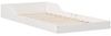 vidaXL Bettrahmen Weiß 75 x 190 cm Massives Kiefernholz 873341 Bild 5