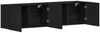 vidaXL TV-Schränke 2 Stk. Schwarze Eiche 160 x 30 x 41 cm Holzwerkstoff 862197 Bild 5