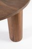 Couchtisch Orissa aus Mangoholz Ø 80 cm, Braun Bild 4