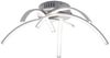 LED Deckenlampe, Metall, Stahl, weiß, D 45 cm Bild 3