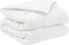 vidaXL Bettwäsche-Set Weiß 155 x 220 cm Baumwolle, Bambus, Polyester 3432251 Bild 2