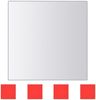 vidaXL 24-tlg. Spiegelfliesen-Set, Glas, quadratisch Bild 5
