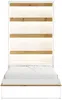 Vente-unique - RAPILI Bett Holz, Platte BeigeWeiß - B 50 cm239,2 cm x H 225,2 cm x L 139 cm Bild 4