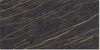 Esstisch Edge 200x100cm Keramik Laminam®Noir Desir Braun Spider Flachstahl Edelstahl Bild 4